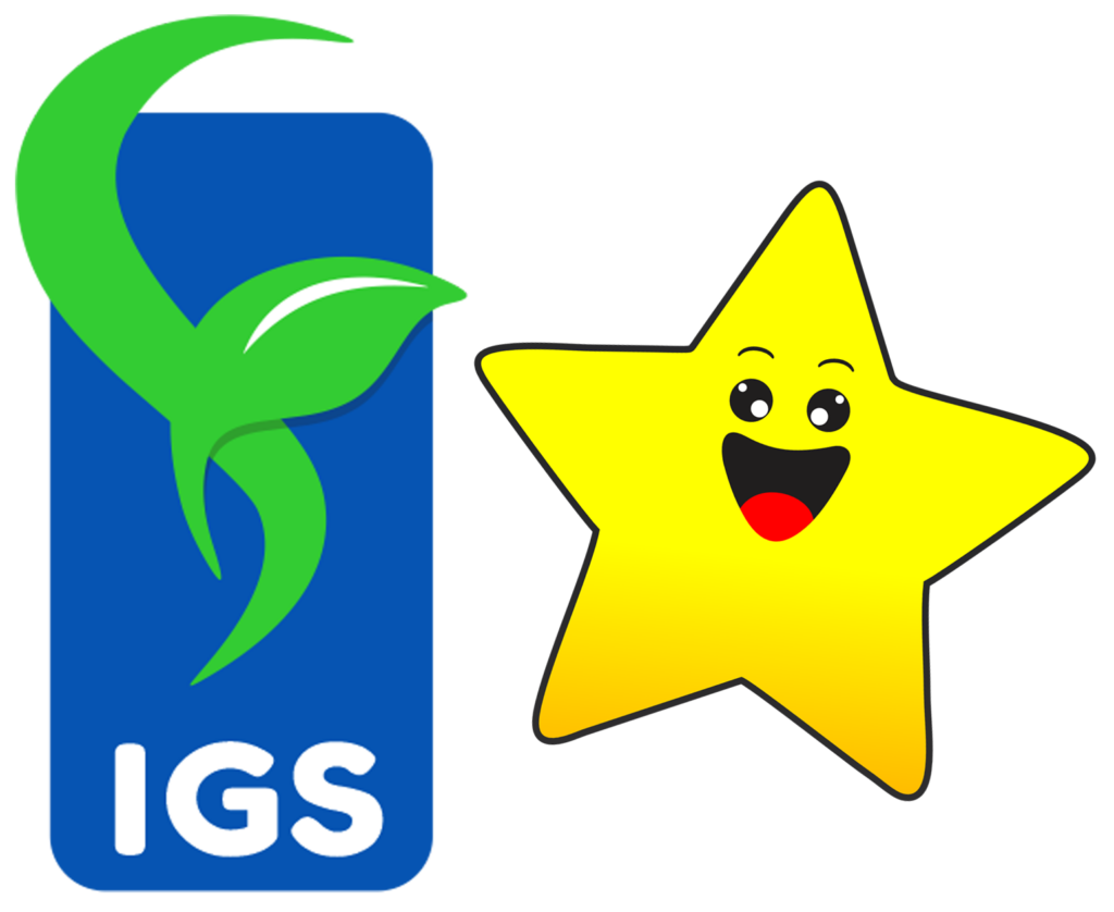 logo IGS e estrela projetos
